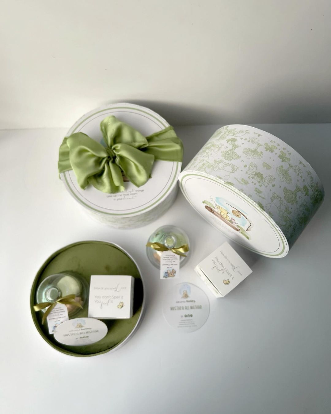Festive Eid gift box with gold detailing